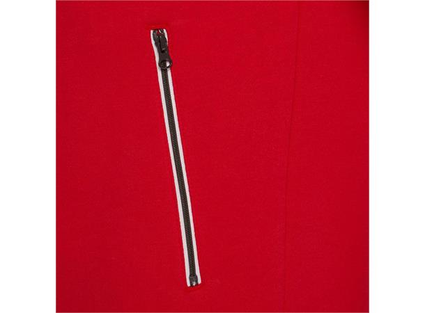 Motown Full Zip Hooded Jacket RED XXS Hettejakke i bomullsmiks 