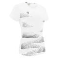 Irma Shirt Dame WHT/BLK XS Teknisk løpe t-skjorte til dame