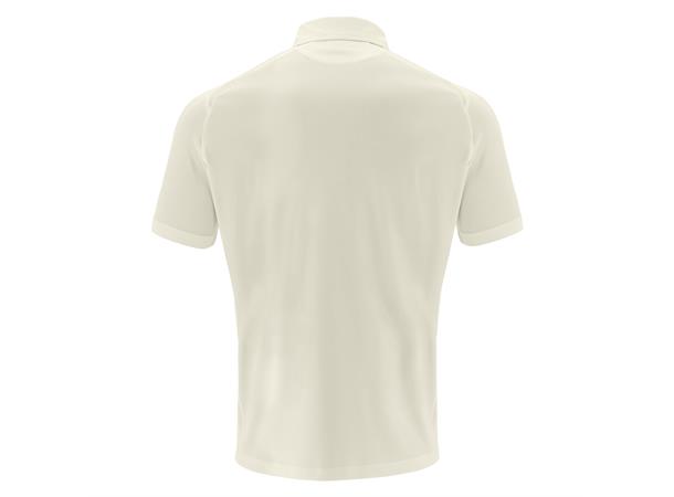 Hutton Shirt WHT M Teknisk polo - Unisex 