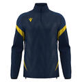Hollow 1/4 zip NAV/YEL XL Treningstopp - Unisex