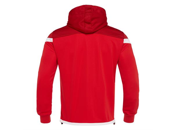 Eadesy Hoody Full Zip Top RED/WHT M Overtrekksjakke 